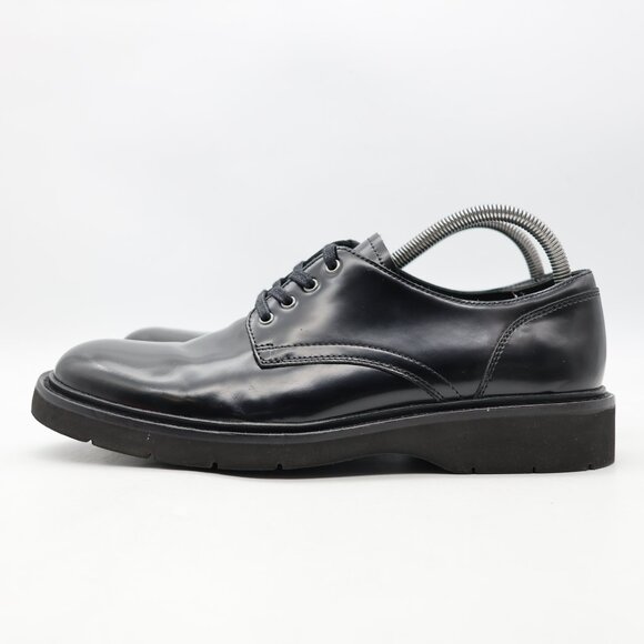 All Saints Black Leather Derby Oxford Men\'s EU Size 42 Casual Dress Shoes main image 9
